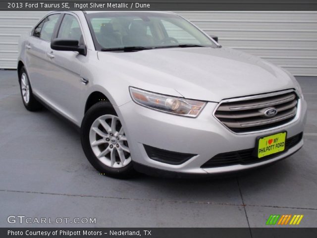 2013 Ford Taurus SE in Ingot Silver Metallic