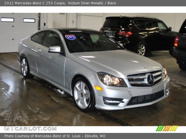 2012 Mercedes-Benz C 250 Coupe in Iridium Silver Metallic