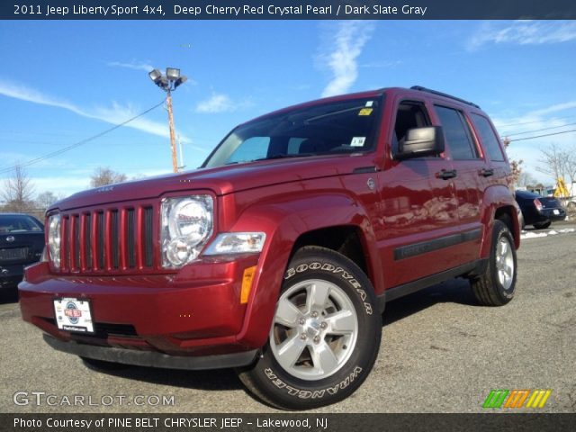 2011 Jeep Liberty Sport 4x4 in Deep Cherry Red Crystal Pearl