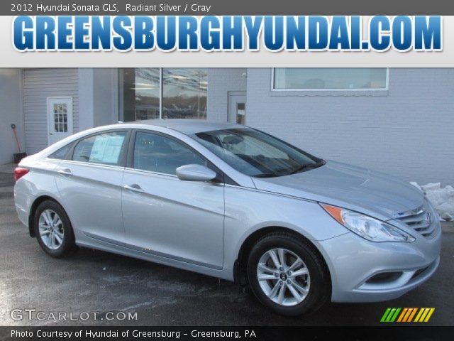 2012 Hyundai Sonata GLS in Radiant Silver