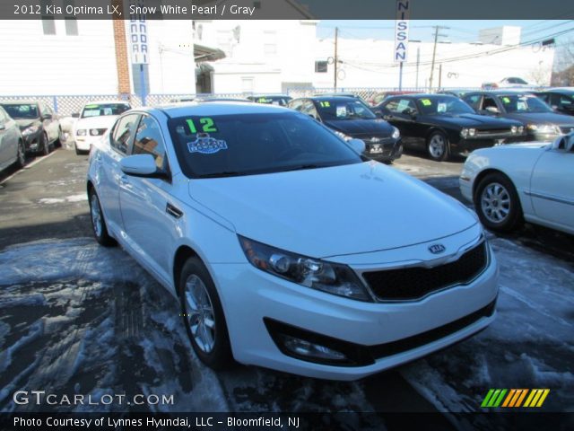 2012 Kia Optima LX in Snow White Pearl