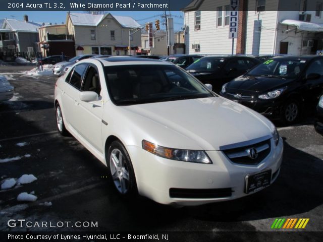 2004 Acura TL 3.2 in White Diamond Pearl