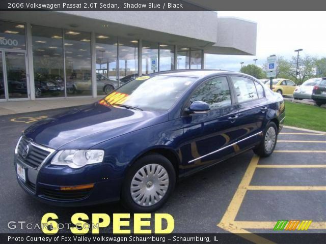 2006 Volkswagen Passat 2.0T Sedan in Shadow Blue