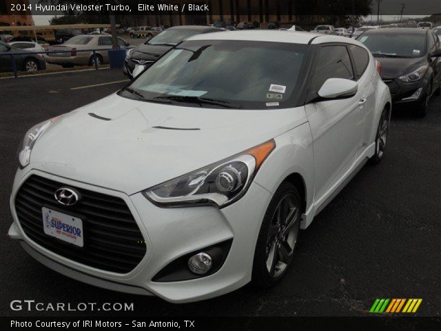 2014 Hyundai Veloster Turbo in Elite White