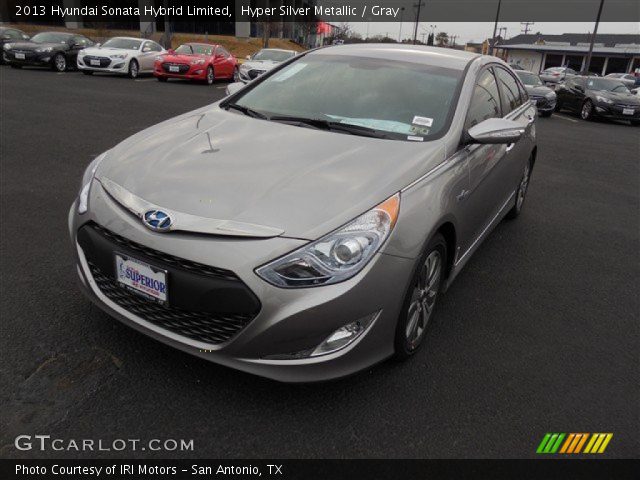 2013 Hyundai Sonata Hybrid Limited in Hyper Silver Metallic