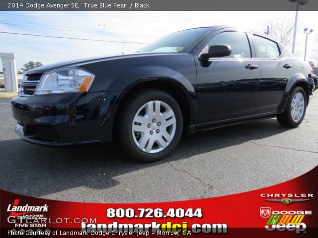 2014 Dodge Avenger SE in True Blue Pearl