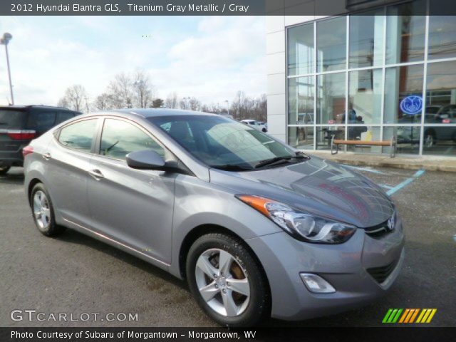 2012 Hyundai Elantra GLS in Titanium Gray Metallic