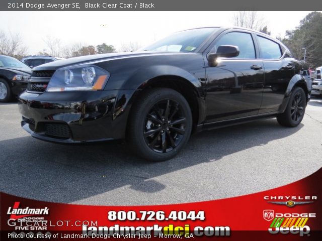 2014 Dodge Avenger SE in Black Clear Coat