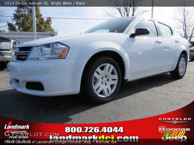 2014 Dodge Avenger SE in Bright White