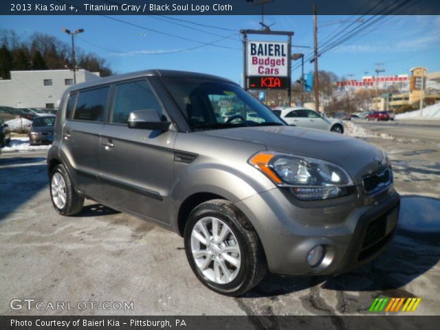 2013 Kia Soul + in Titanium Gray