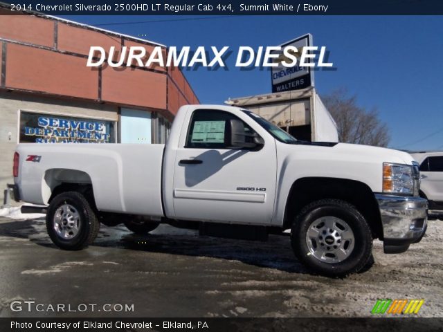 2014 Chevrolet Silverado 2500HD LT Regular Cab 4x4 in Summit White