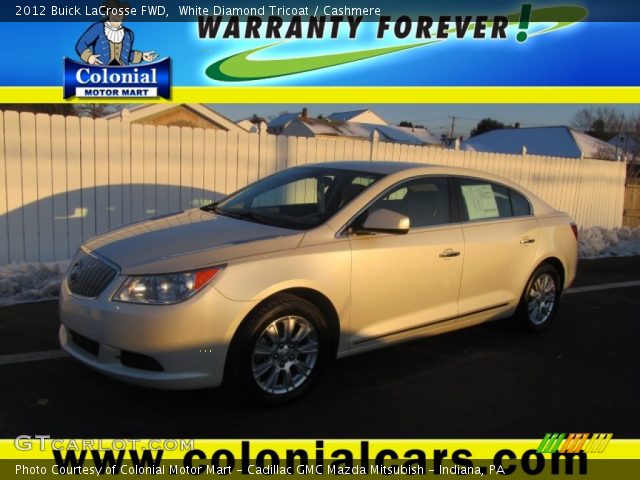 2012 Buick LaCrosse FWD in White Diamond Tricoat