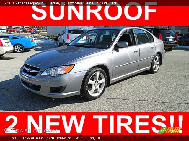 2008 Subaru Legacy 2.5i Sedan in Quartz Silver Metallic