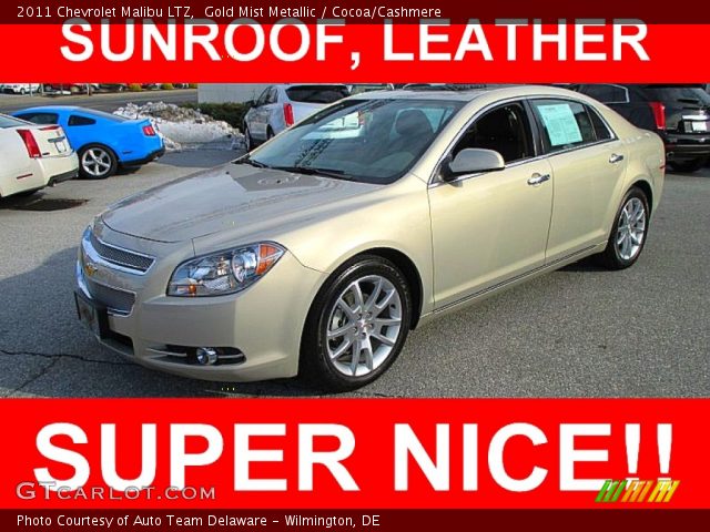 2011 Chevrolet Malibu LTZ in Gold Mist Metallic