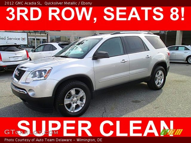 2012 GMC Acadia SL in Quicksilver Metallic