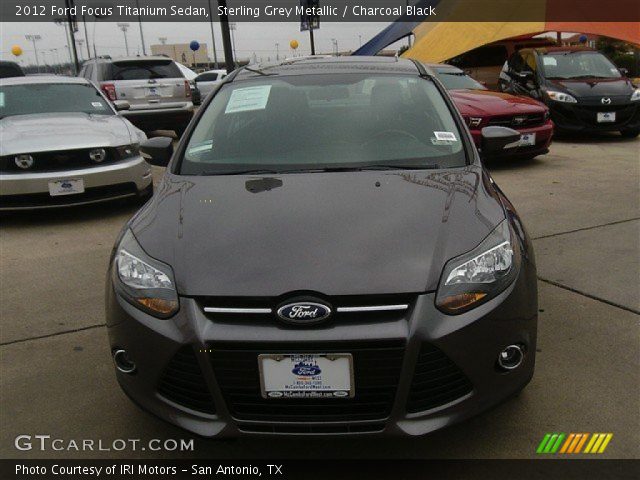 2012 Ford Focus Titanium Sedan in Sterling Grey Metallic