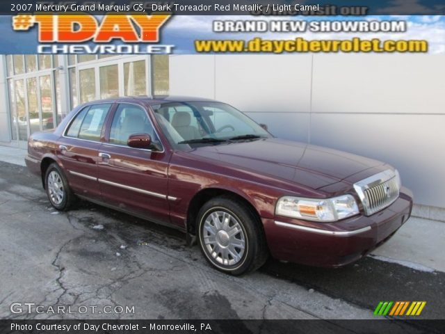 2007 Mercury Grand Marquis GS in Dark Toreador Red Metallic