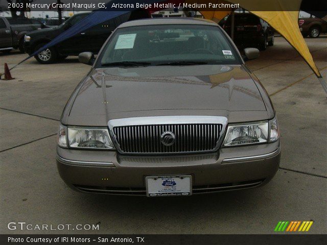 2003 Mercury Grand Marquis GS in Arizona Beige Metallic