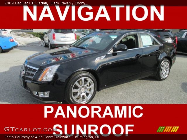 2009 Cadillac CTS Sedan in Black Raven