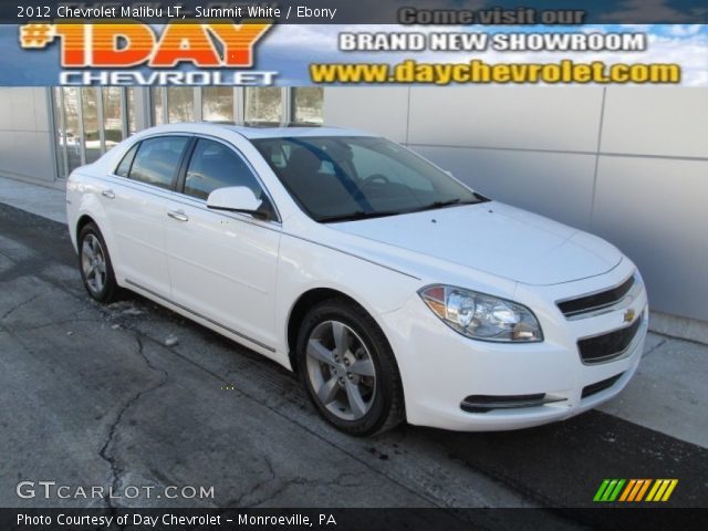 2012 Chevrolet Malibu LT in Summit White