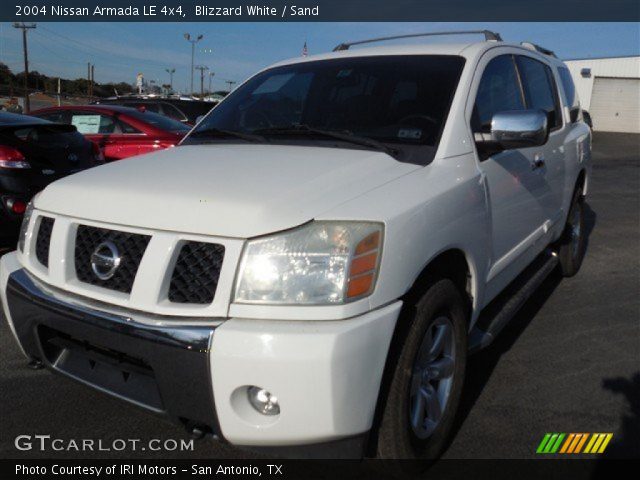 2004 Nissan Armada LE 4x4 in Blizzard White