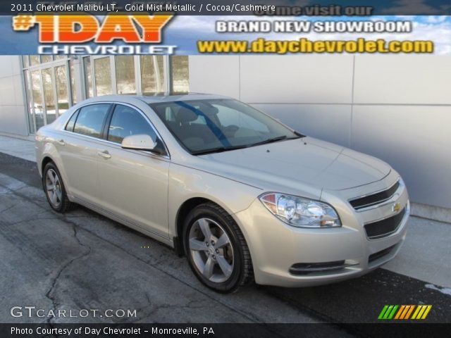 2011 Chevrolet Malibu LT in Gold Mist Metallic