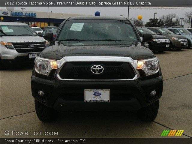 2012 Toyota Tacoma V6 SR5 Prerunner Double Cab in Spruce Green Mica