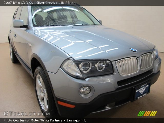 2007 BMW X3 3.0si in Silver Grey Metallic