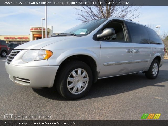 2007 Chrysler Town & Country Touring in Bright Silver Metallic