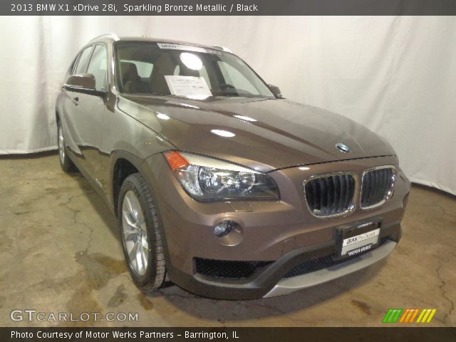 2013 BMW X1 xDrive 28i in Sparkling Bronze Metallic