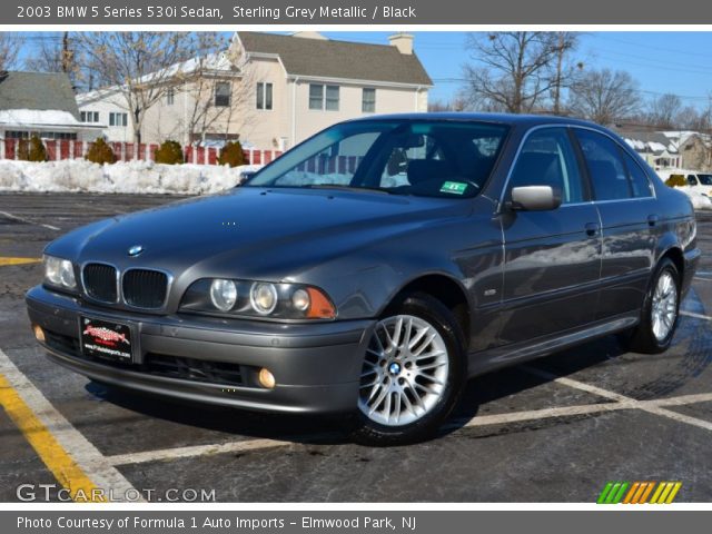 2003 BMW 5 Series 530i Sedan in Sterling Grey Metallic
