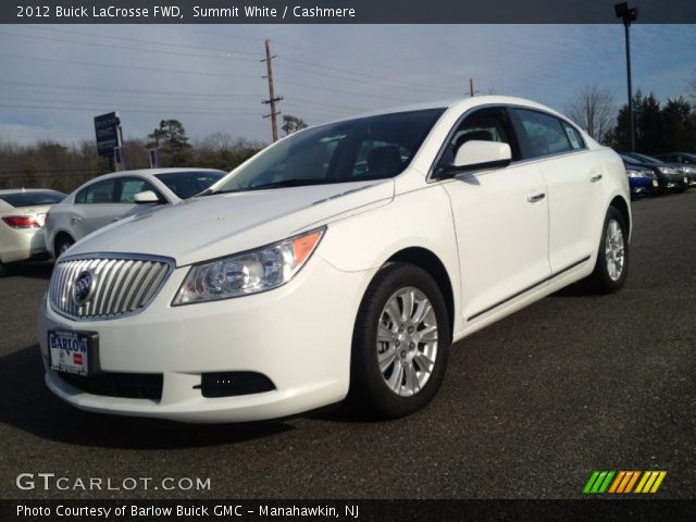 2012 Buick LaCrosse FWD in Summit White