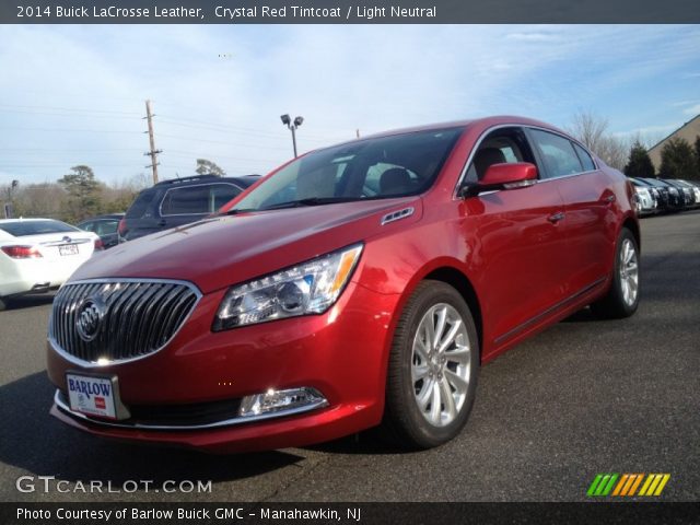 2014 Buick LaCrosse Leather in Crystal Red Tintcoat