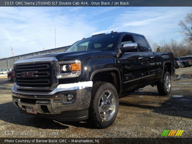 2015 GMC Sierra 2500HD SLT Double Cab 4x4 in Onyx Black