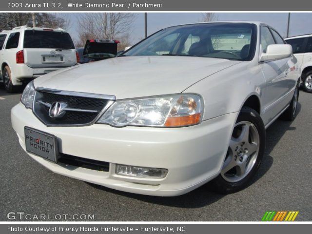 2003 Acura TL 3.2 in White Diamond Pearl