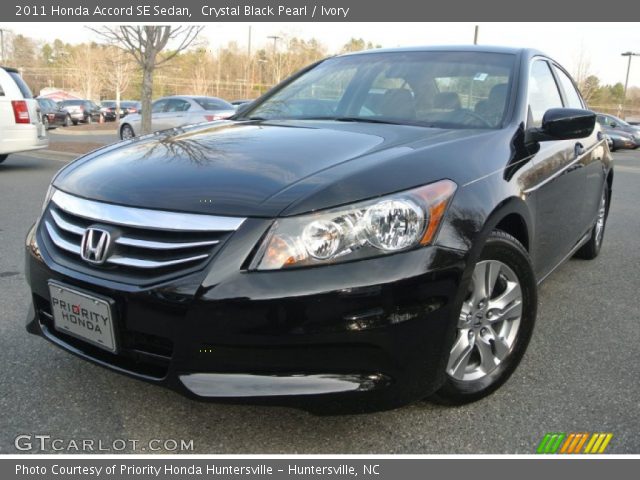 2011 Honda Accord SE Sedan in Crystal Black Pearl