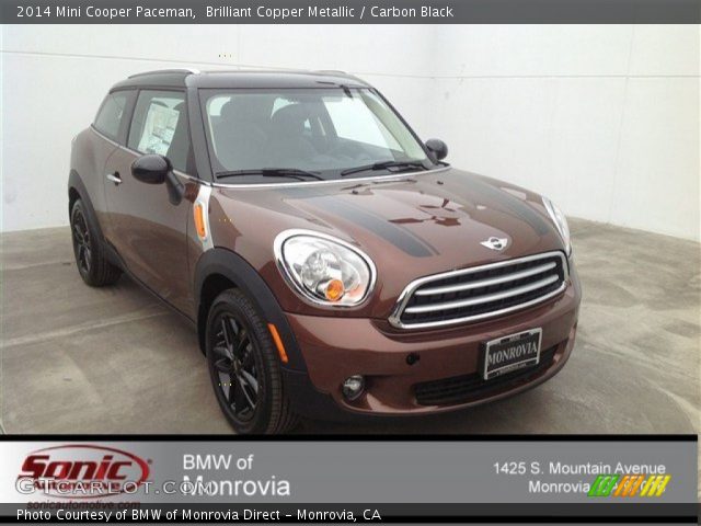 2014 Mini Cooper Paceman in Brilliant Copper Metallic