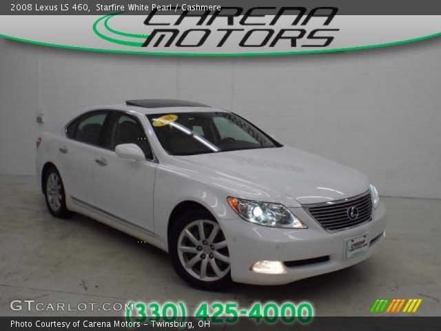 2008 Lexus LS 460 in Starfire White Pearl