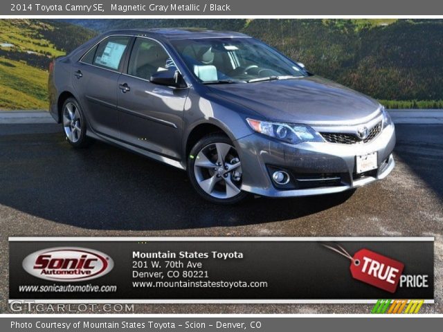 2014 Toyota Camry SE in Magnetic Gray Metallic