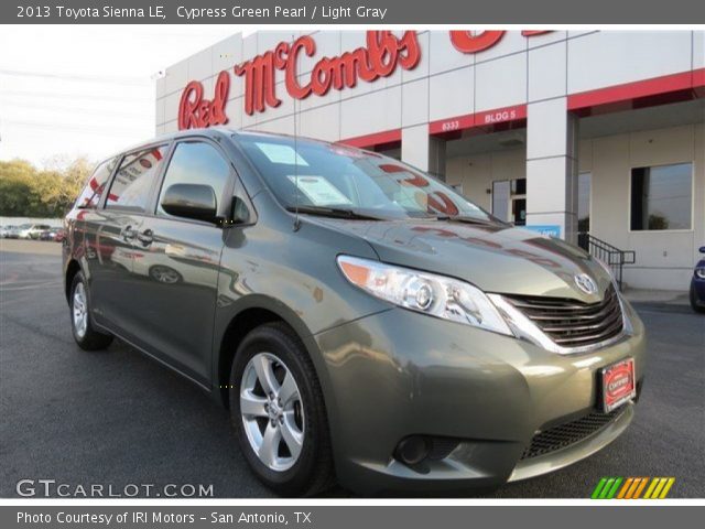 2013 Toyota Sienna LE in Cypress Green Pearl