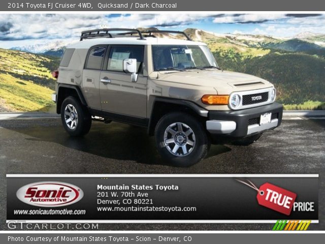 2014 Toyota FJ Cruiser 4WD in Quicksand