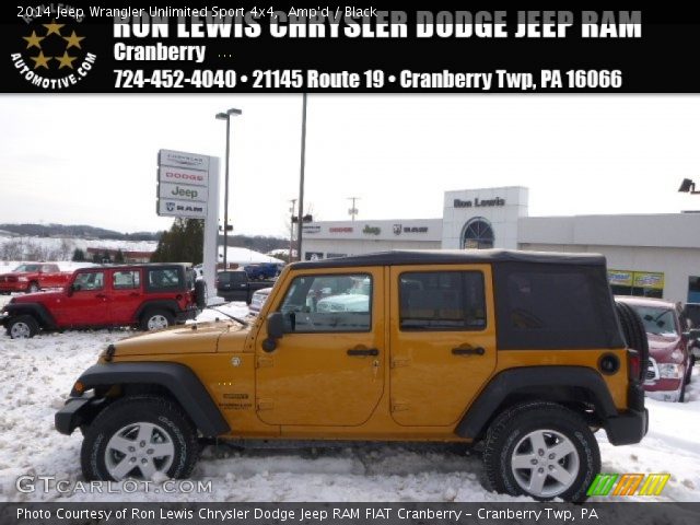 2014 Jeep Wrangler Unlimited Sport 4x4 in Amp'd