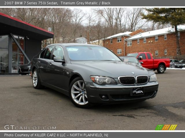 2007 BMW 7 Series 750i Sedan in Titanium Grey Metallic