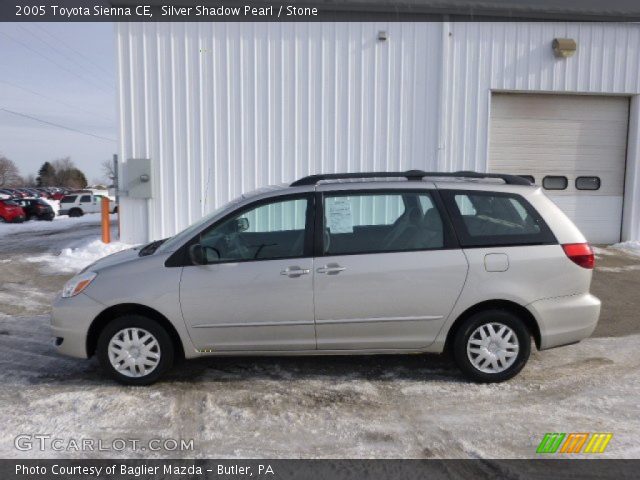 2005 Toyota Sienna CE in Silver Shadow Pearl