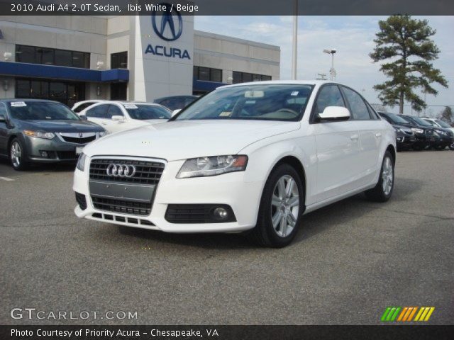 2010 Audi A4 2.0T Sedan in Ibis White