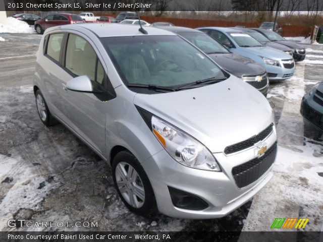 2013 Chevrolet Spark LS in Silver Ice