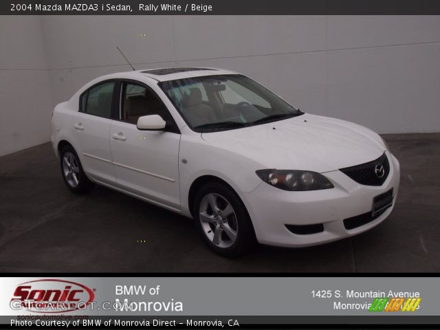2004 Mazda MAZDA3 i Sedan in Rally White