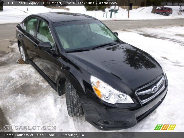 2011 Subaru Legacy 3.6R Limited in Crystal Black Silica
