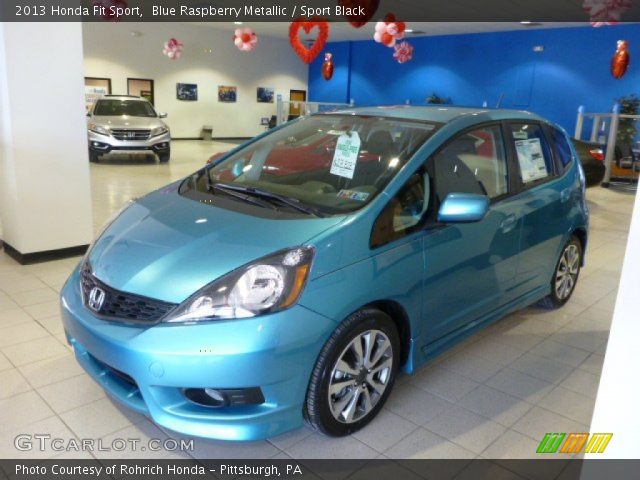 2013 Honda Fit Sport in Blue Raspberry Metallic