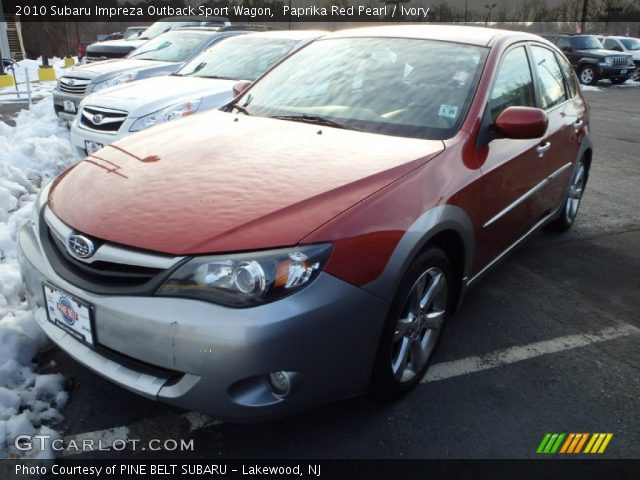 2010 Subaru Impreza Outback Sport Wagon in Paprika Red Pearl